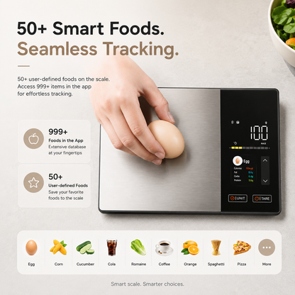 Viora™ Smart Nutrition Kitchen Scale