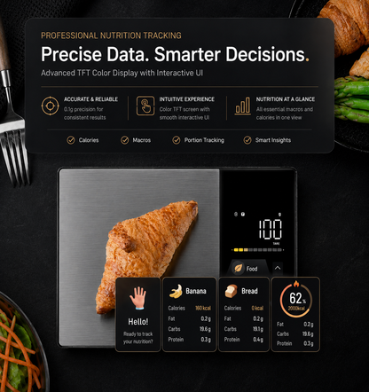 Viora™ Smart Nutrition Kitchen Scale
